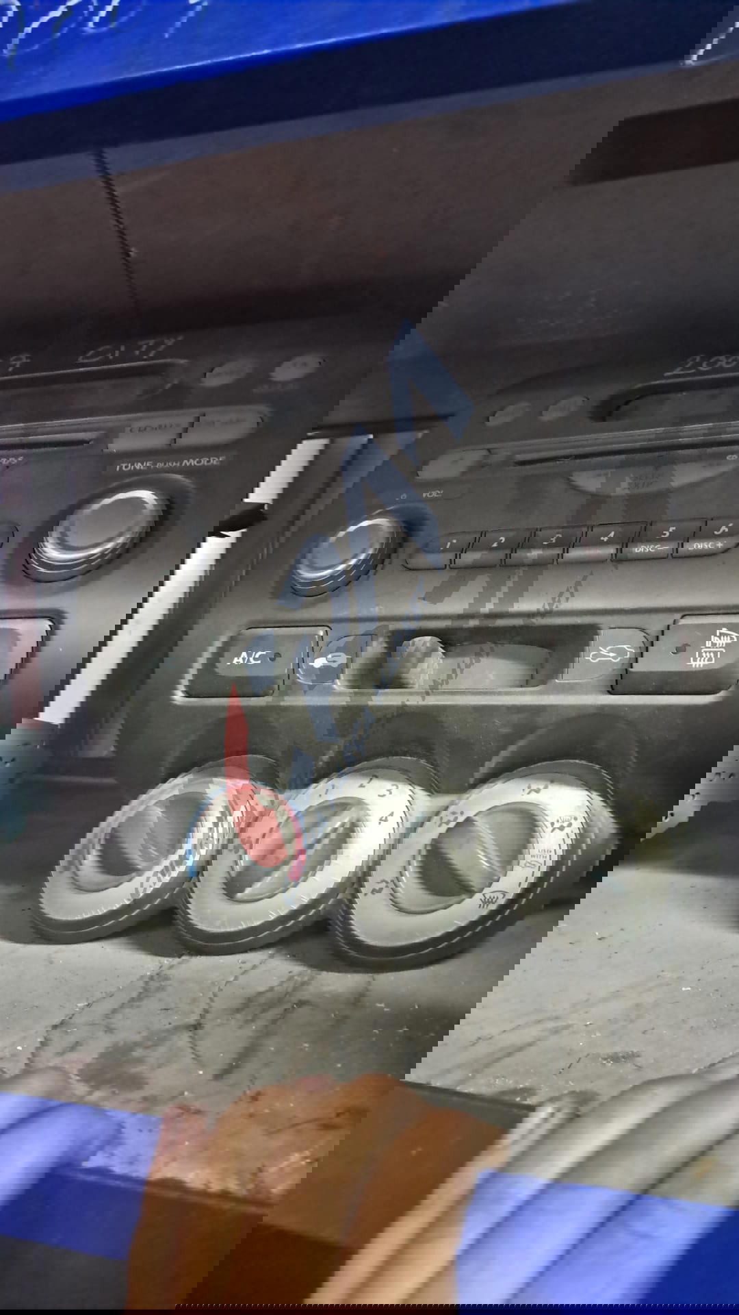 Honda City Jazz Kalorifer Kontrol Paneli