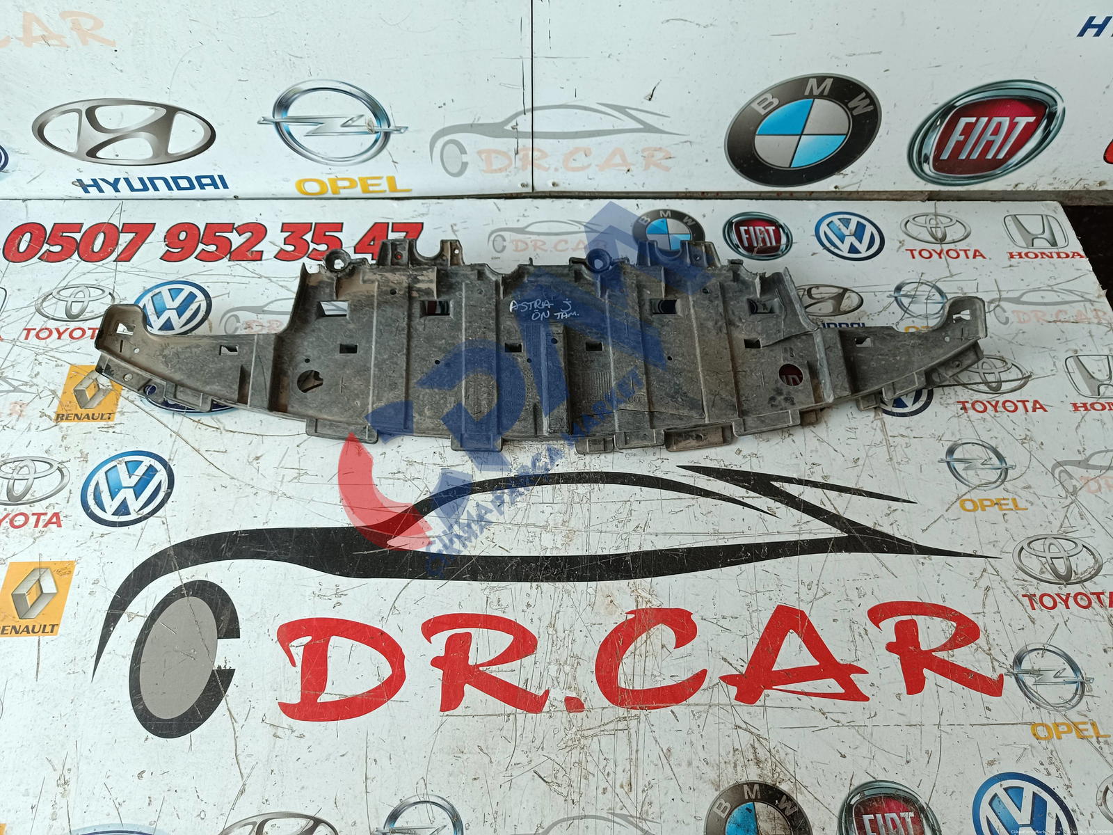 Opel Astra J Motor Alt Muhafaza
