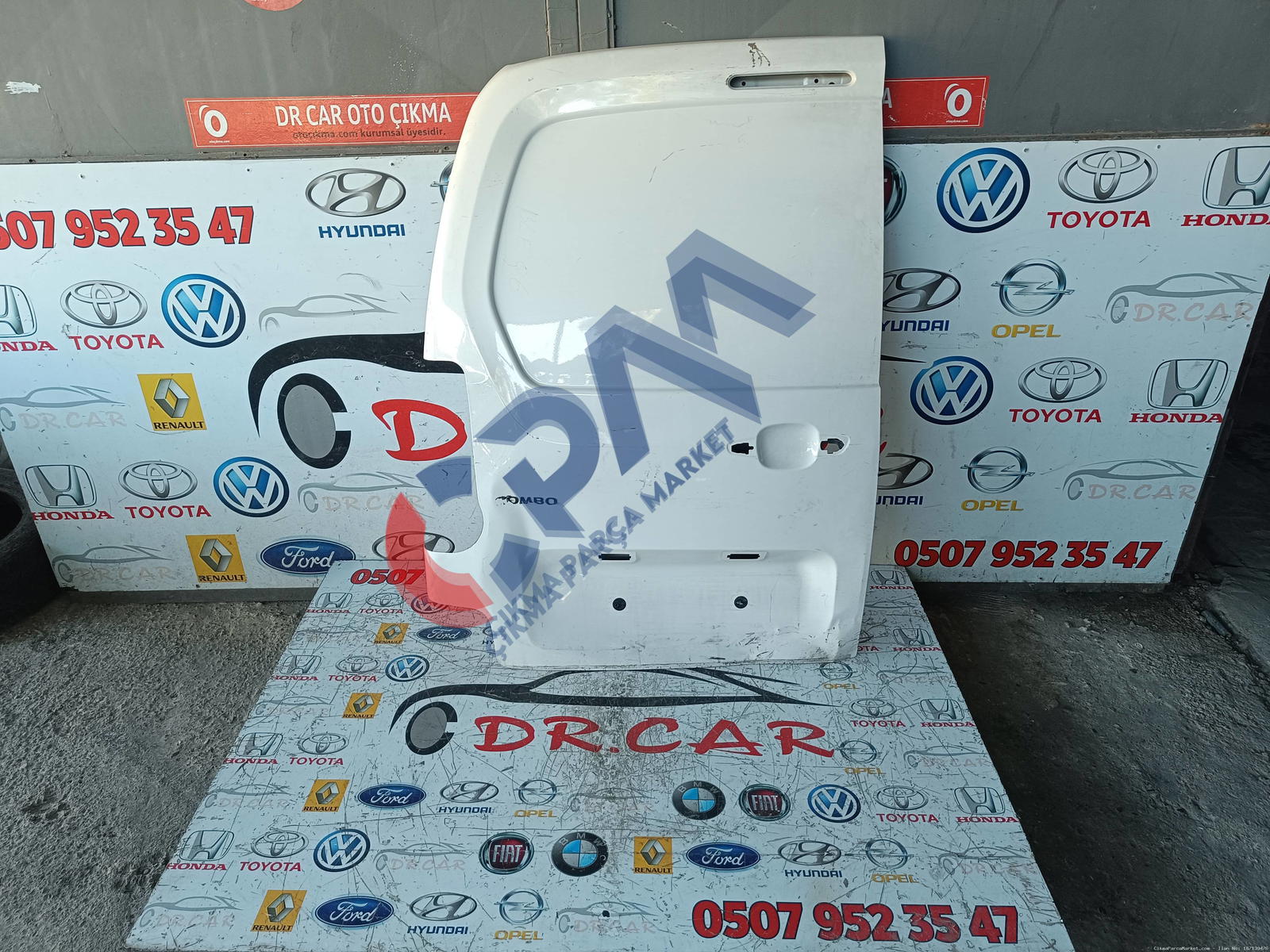 Opel Corsa E Partner Berlingo Sol Arka Bagaj Kapağı