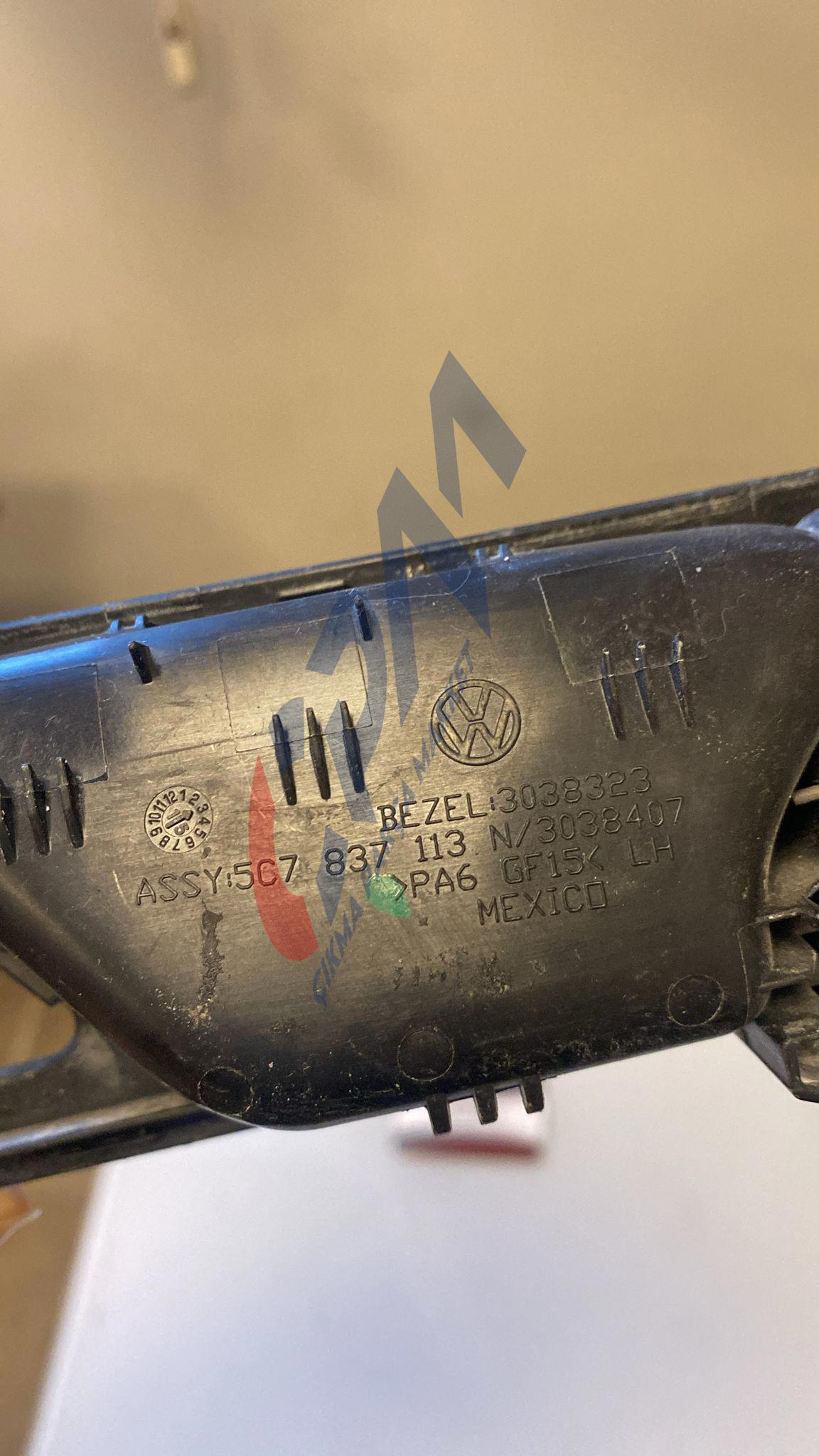 5C7837113 vw jetta 2014 sol ön iç açma kapı kolu