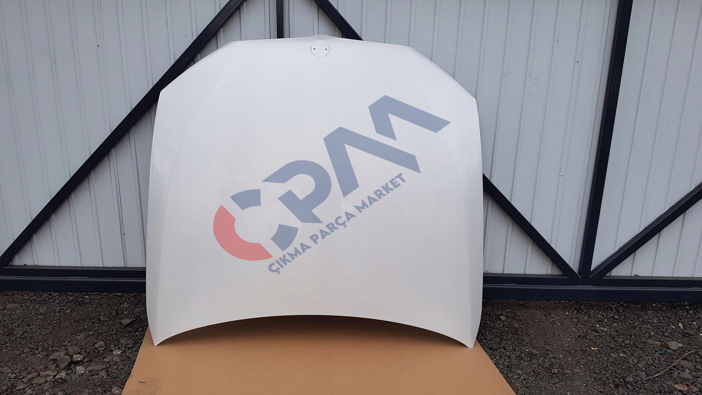BMW ÇIKMA G30 BEYAZ MOTOR KAPUTU