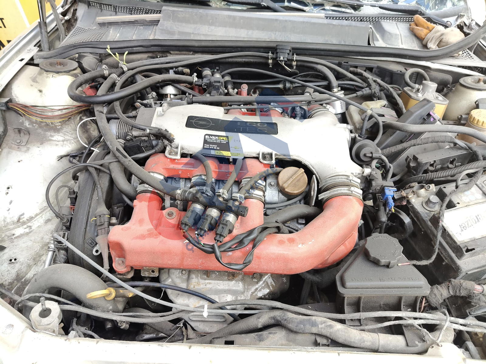 1997 1998 Opel Vectra B 2.5 V6 Çıkma Komple Motor