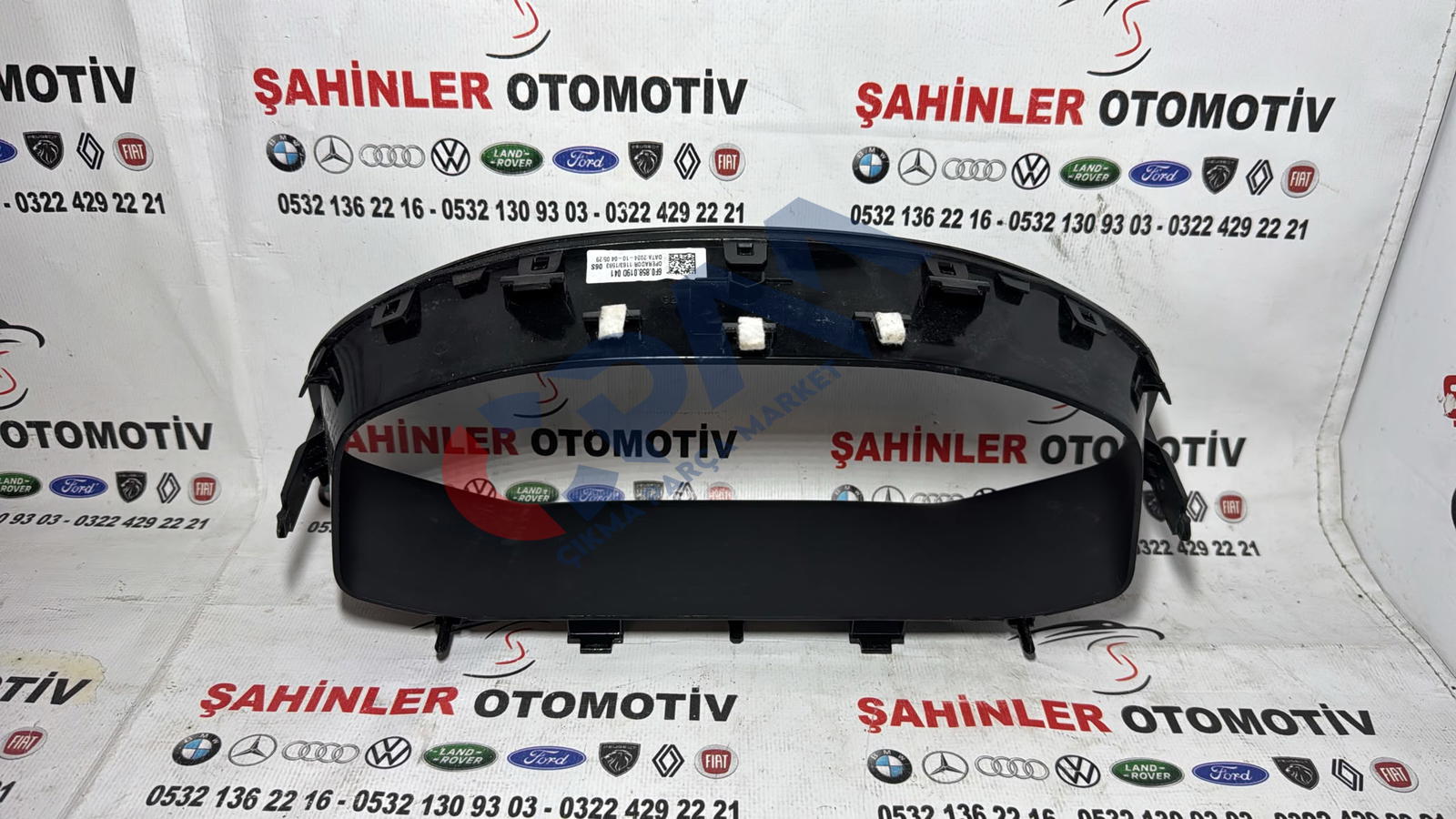 2017 2026 SEAT Ibiza  Kilometre Saati Çerçevesi OEM: 6F0858019D