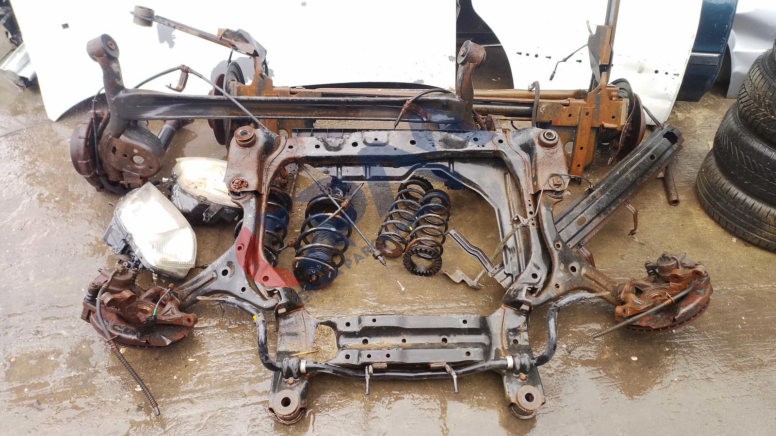 2007 Hyundai Accent Era Takım amortisörlerön Ön Arka Takım Amortisör