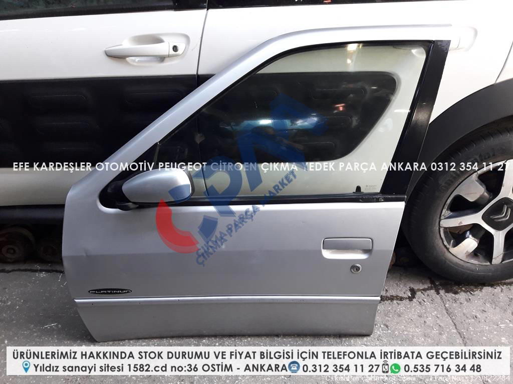 peugeot 306 çıkma sol ön dolu kapı