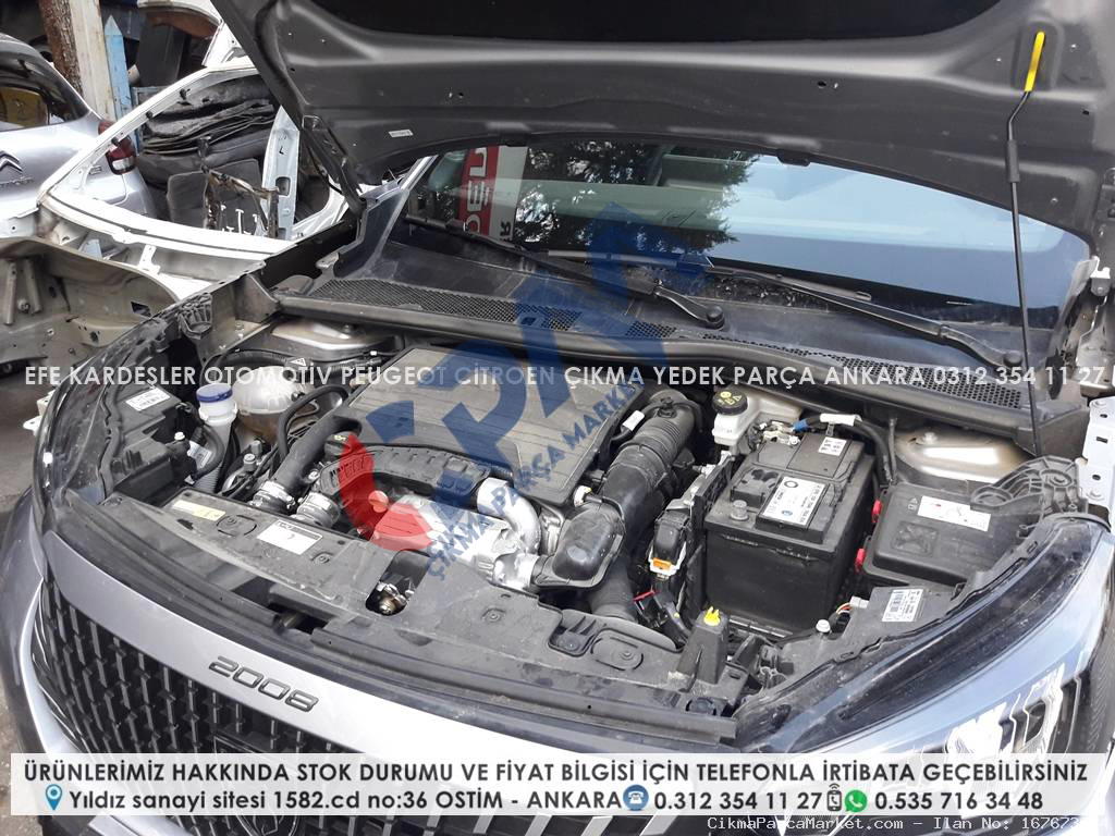 citroen c3 aircross 1.2 benzinli 130hp çıkma motor (euro6.4)