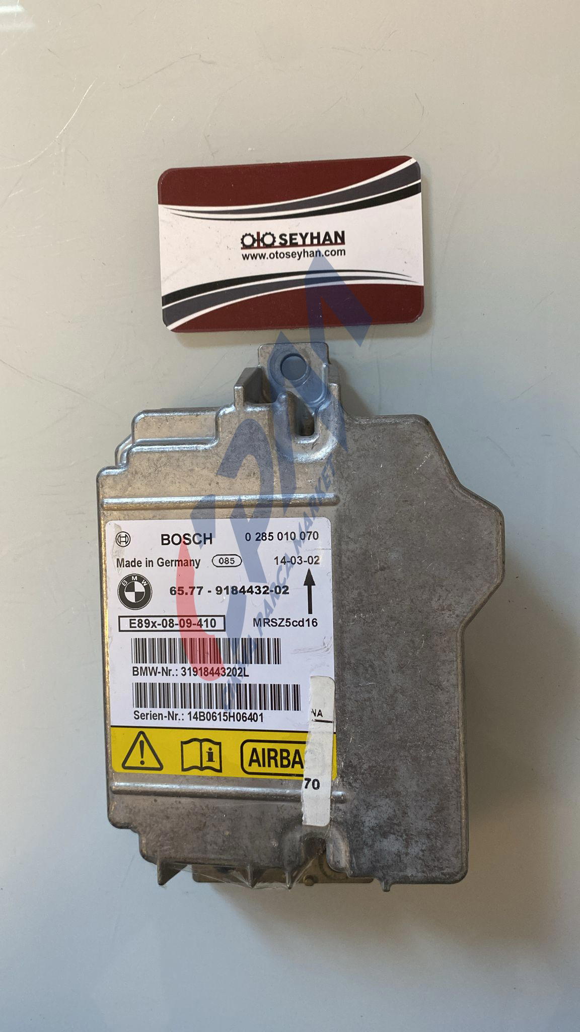 31918443202L BMW X1 E84 AİRBAG BEYNİ 0285010070