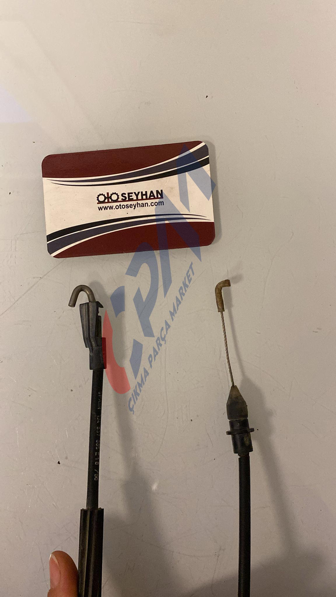 1J4837085E bora ön sağ sol kapı iç açma kolu halatı