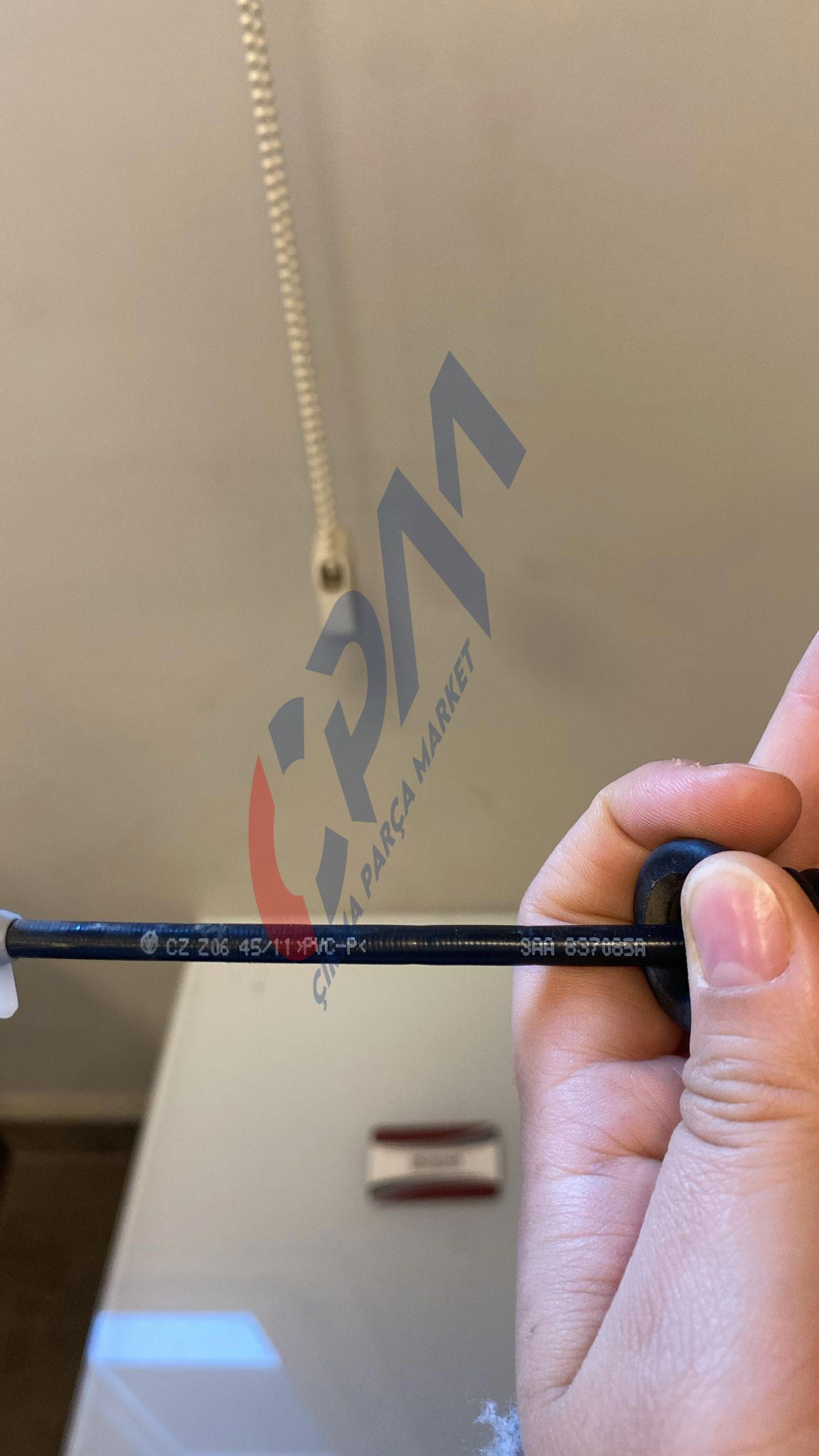 3AA837085A volkswagen passat B7 sol ön kapı iç açma kolu halatı