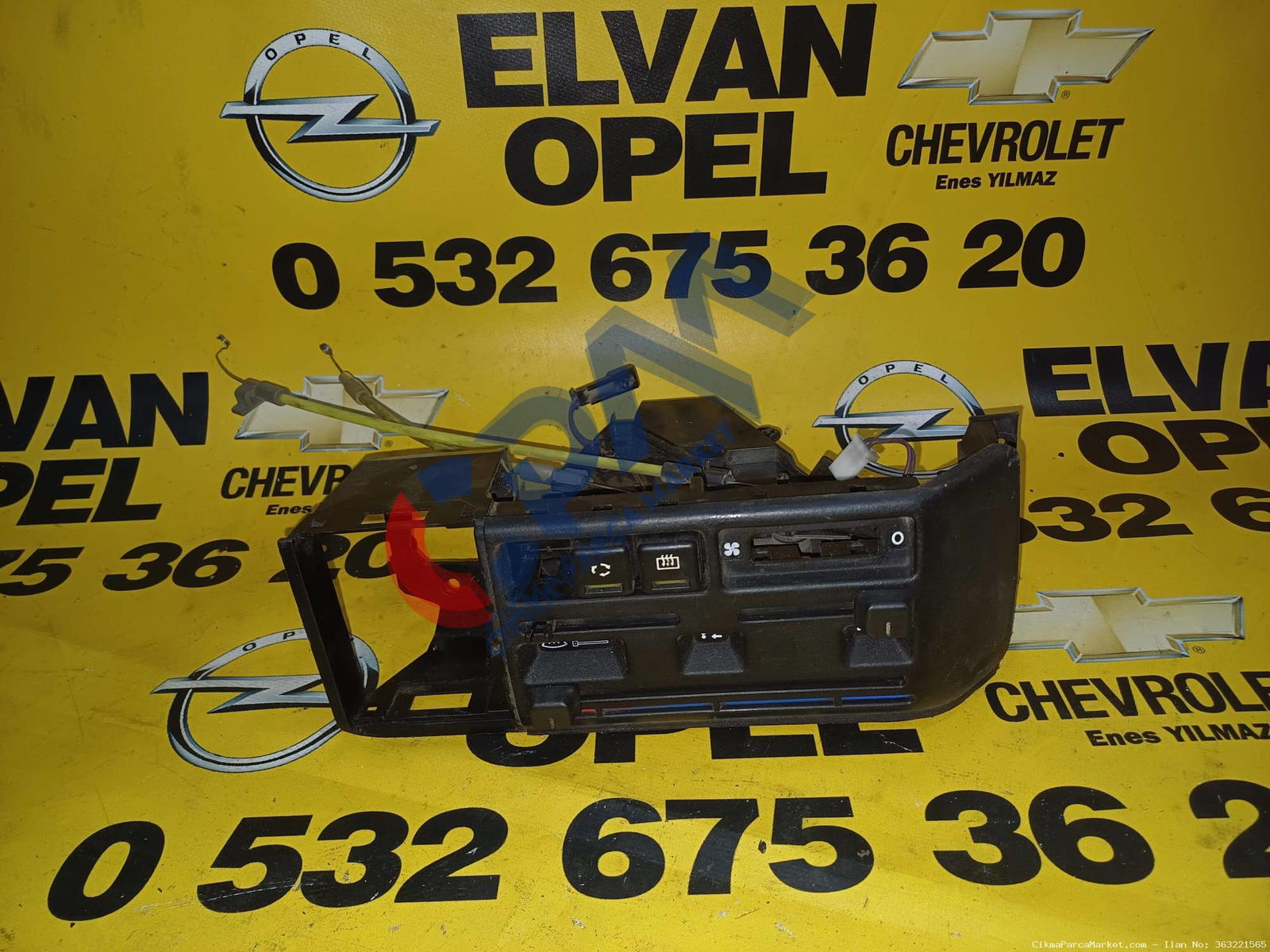 1991 1996 Opel Vectra A Çıkma Kalorifer Paneli   GM