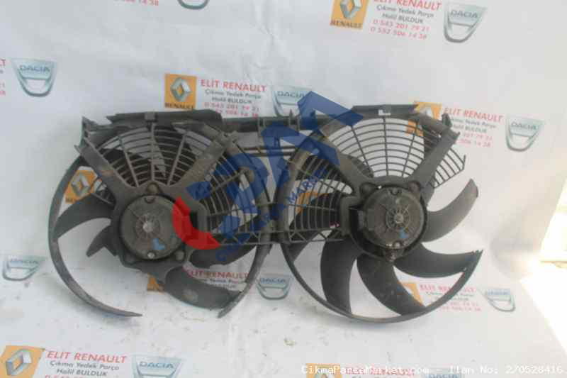 Renault Laguna 1 Volvo Motor Çiftli Fan Çıkma Orjinal