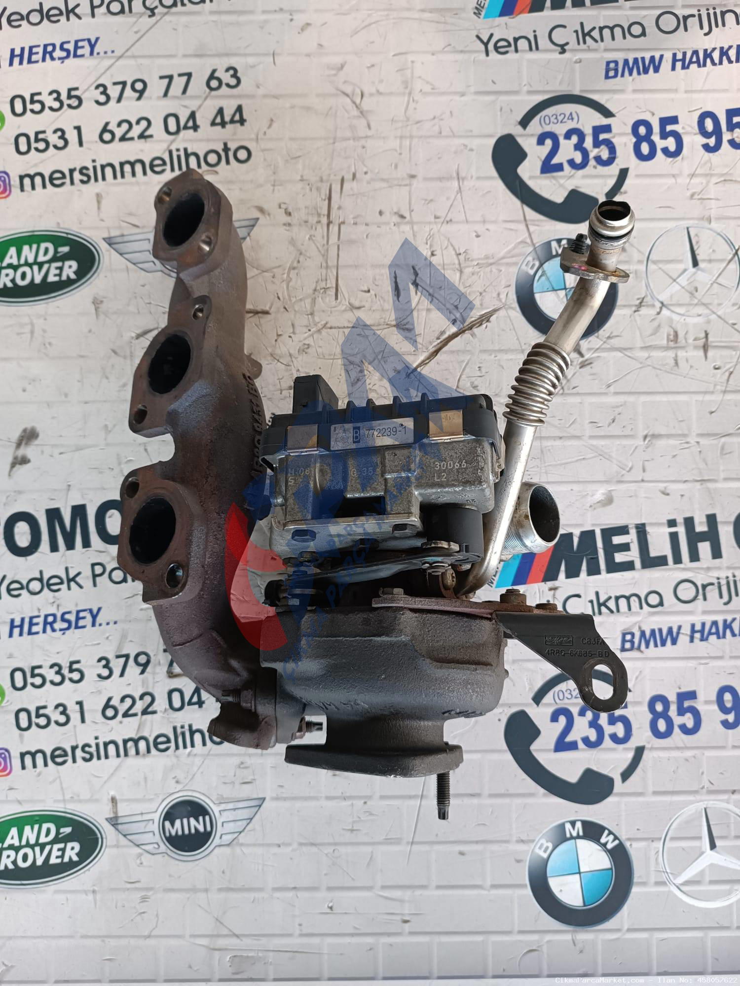 JAGUAR ÇIKMA S TYPE 2.7 TURBO MANİFOLD KOMPLE TURBO
