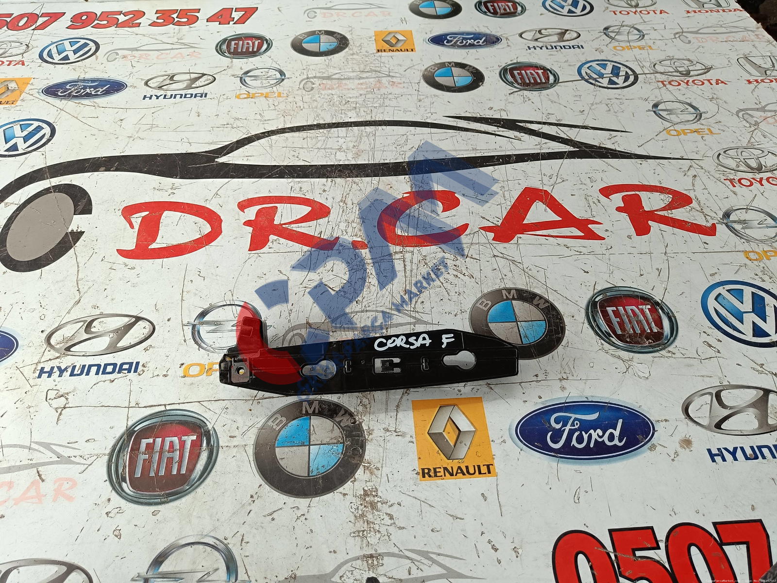 2019 2023 Opel Corsa F Sol Arka Tampon Braketi 564682821