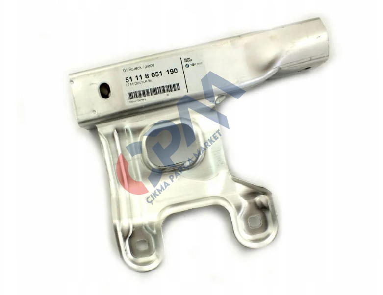 2015 2018 BMW 1 Serisi f20 f30 Tampon Demir Braketi 51118051190