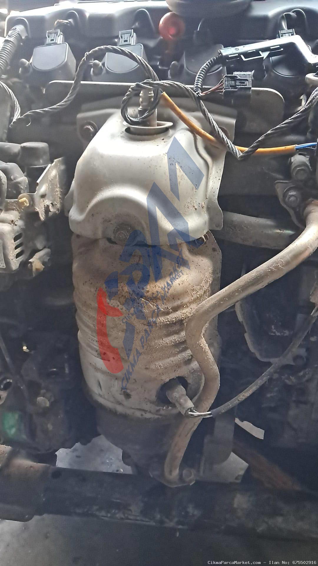 Honda Civic FD6 Çıkma Orjinal Katalizör