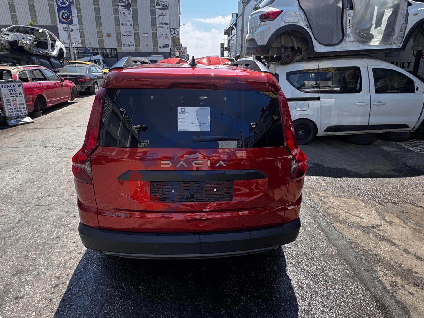 2020 2025 DACIA JOGGER BAGAJ KAPAĞI KOMPLE