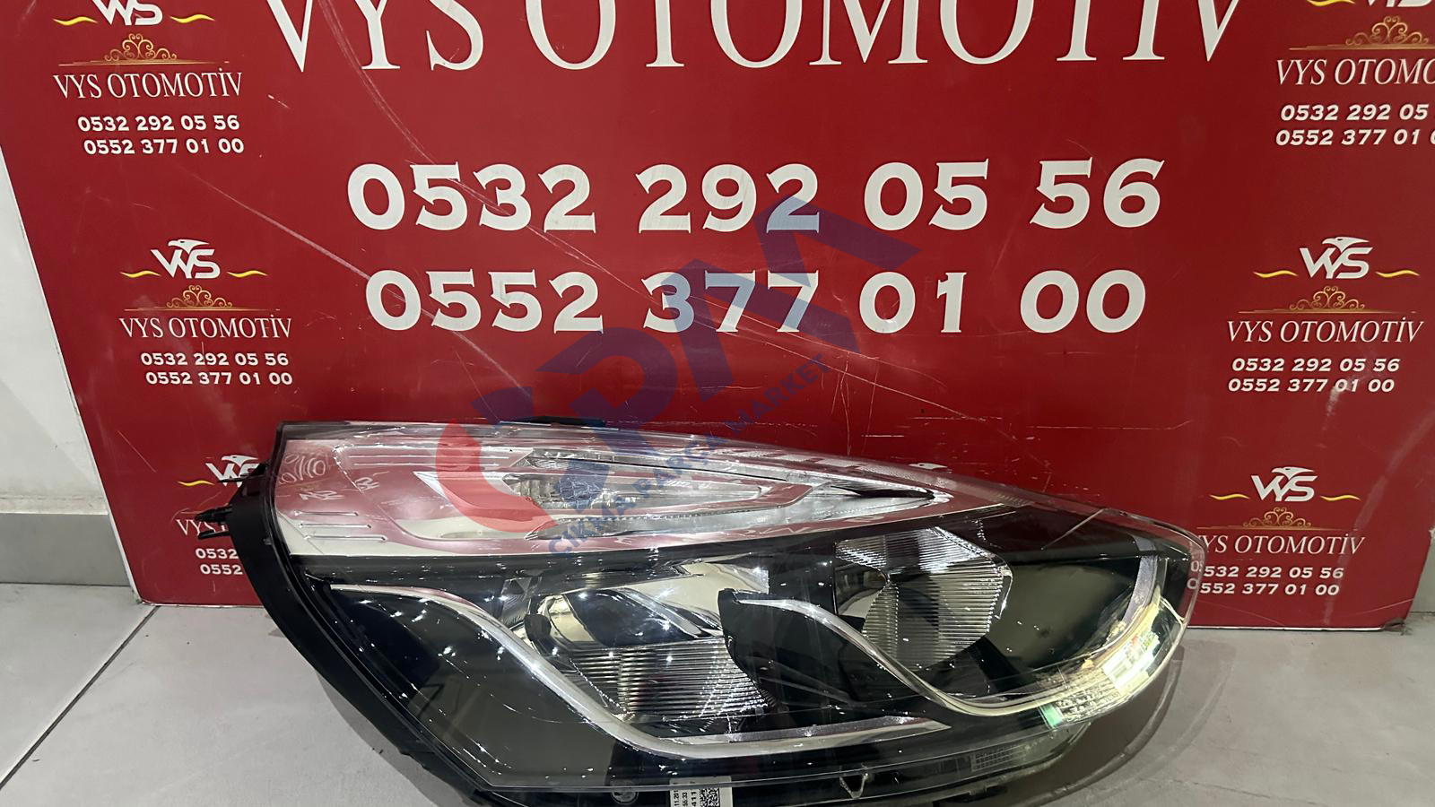 2014 2018 RENAULT CLIO 4 HALOJEN SAĞ ÖN FAR