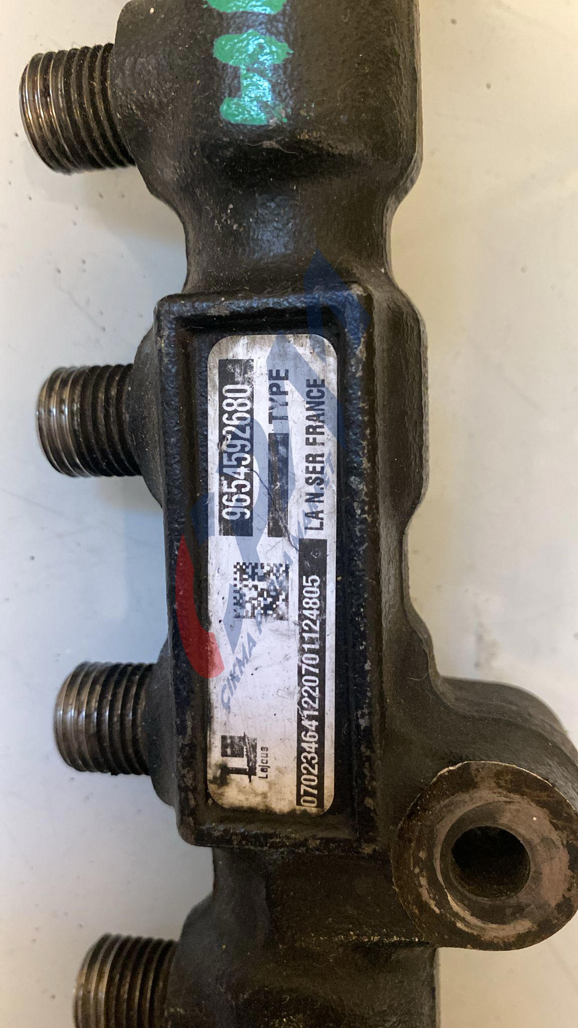 9654592680 Ford Fiesta 2011 1.4 hdi enjektör rail borusu