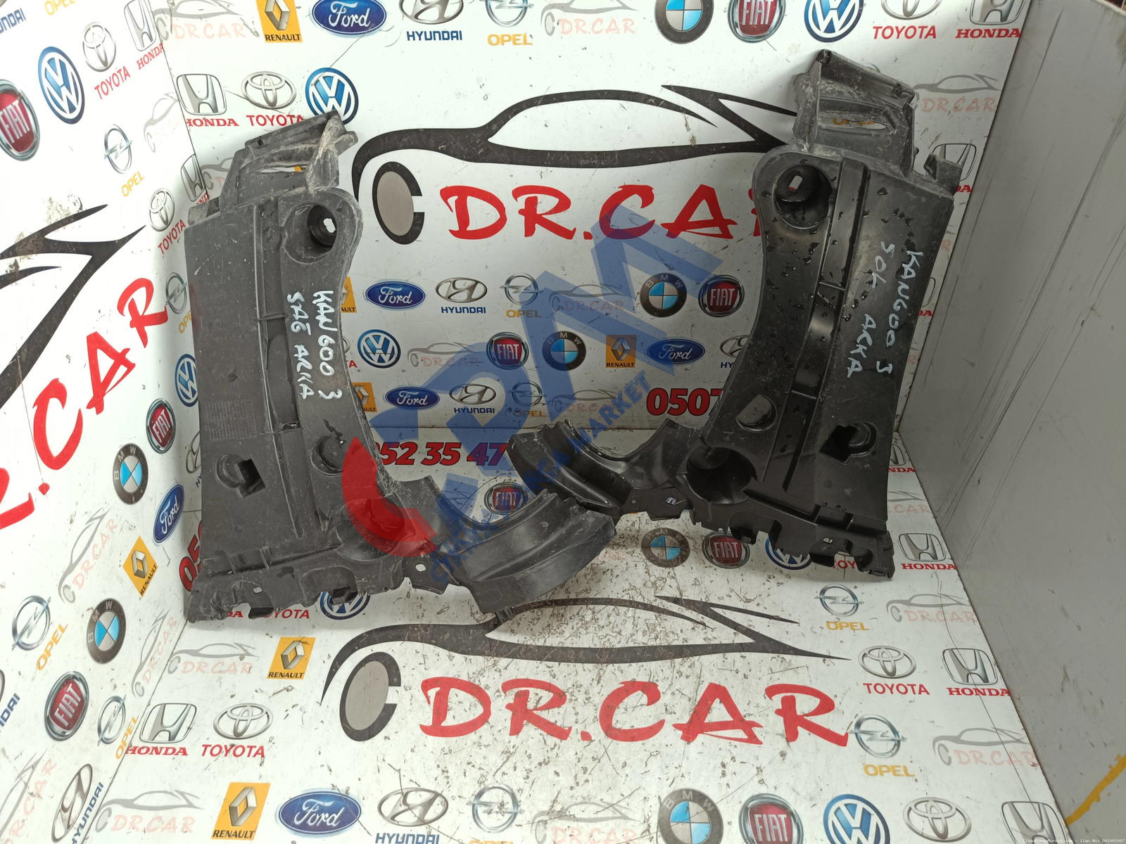 Renault Kangoo 3 Arka Tampon Braketi 8200435438