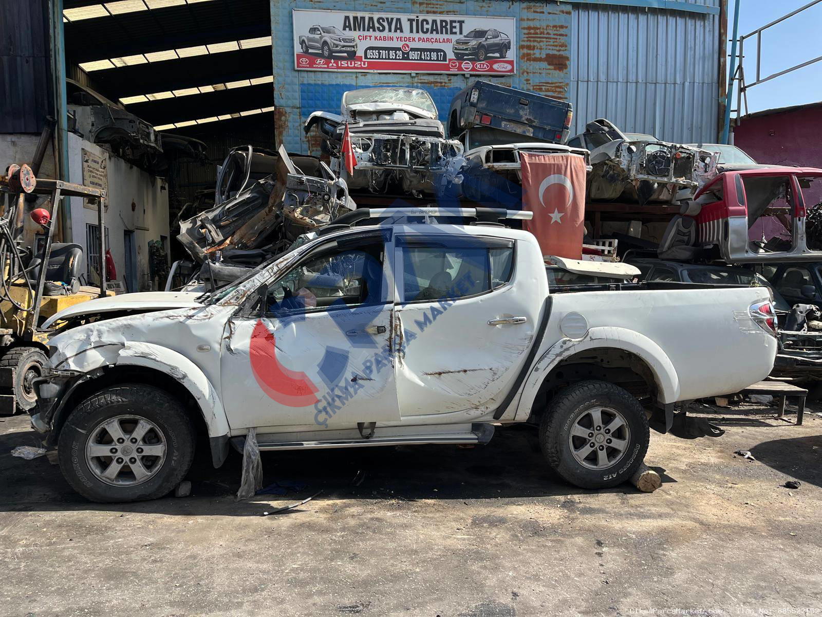 2011 2024 Mitsubishi L 200 çıkma Bagaj Kapağı