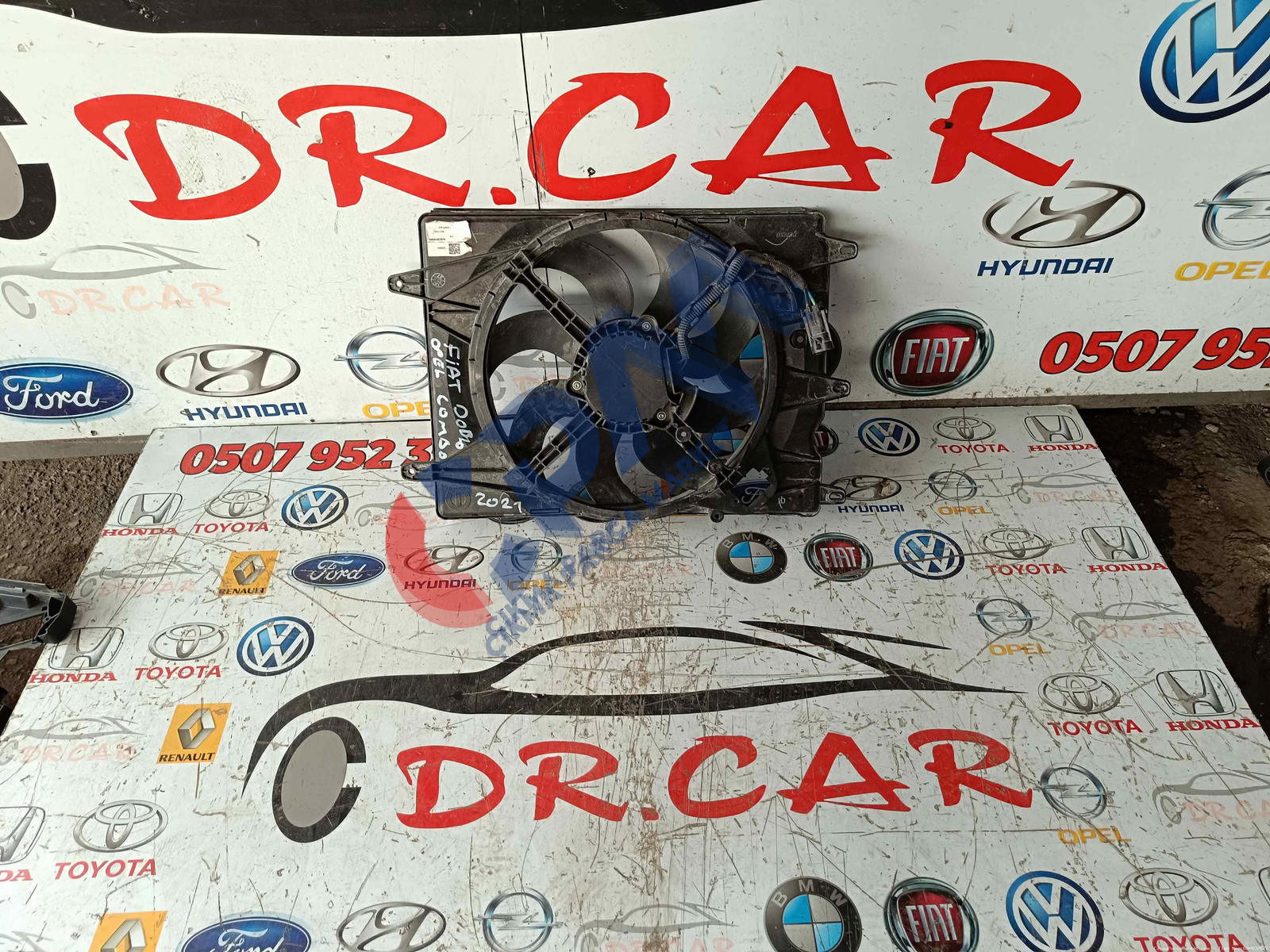 Fiat Egea Fan Ve davlunbaz dolu orjinal çıkma parça