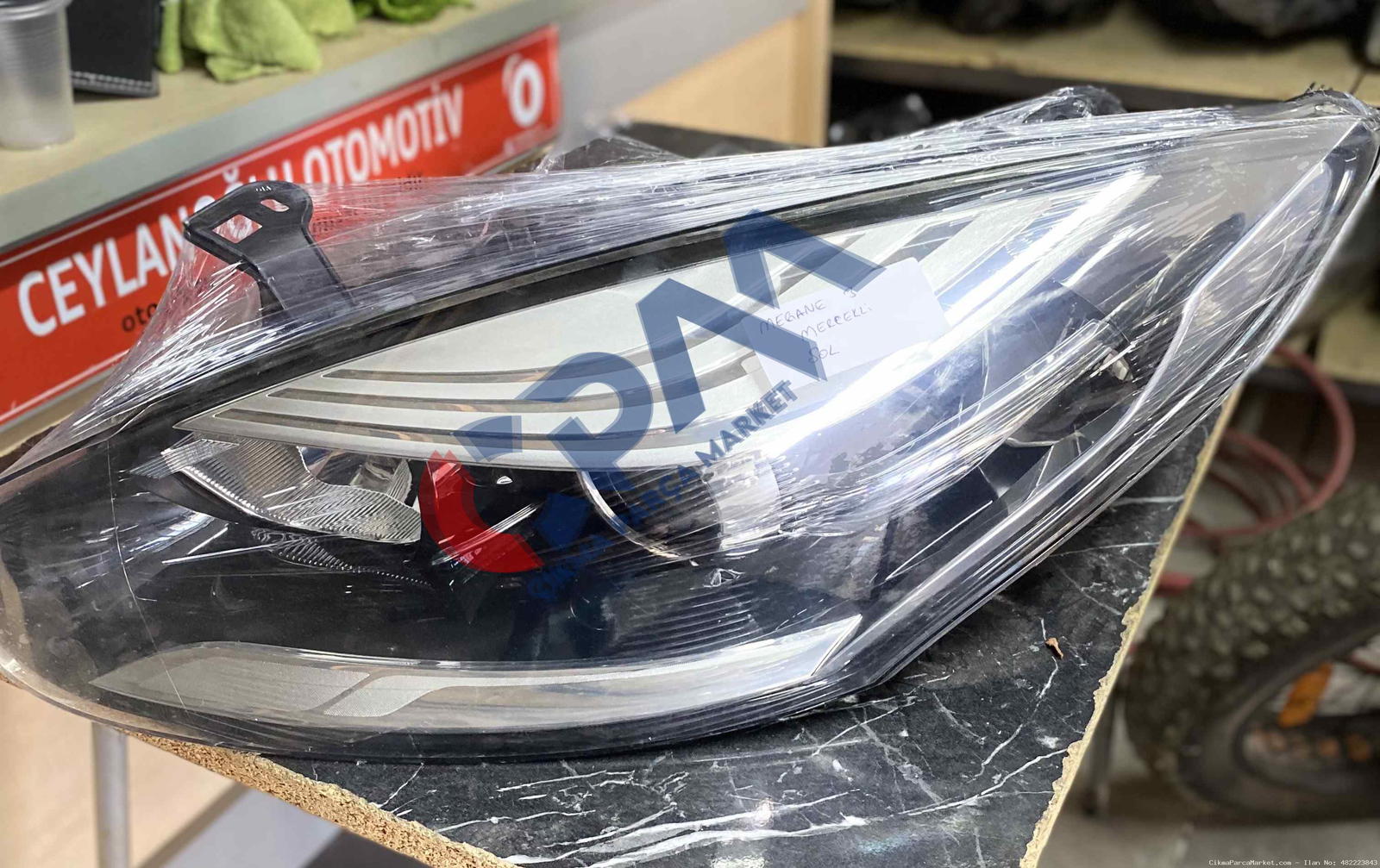 Renault Megane 3 Mercekli Sağ Sol Far
