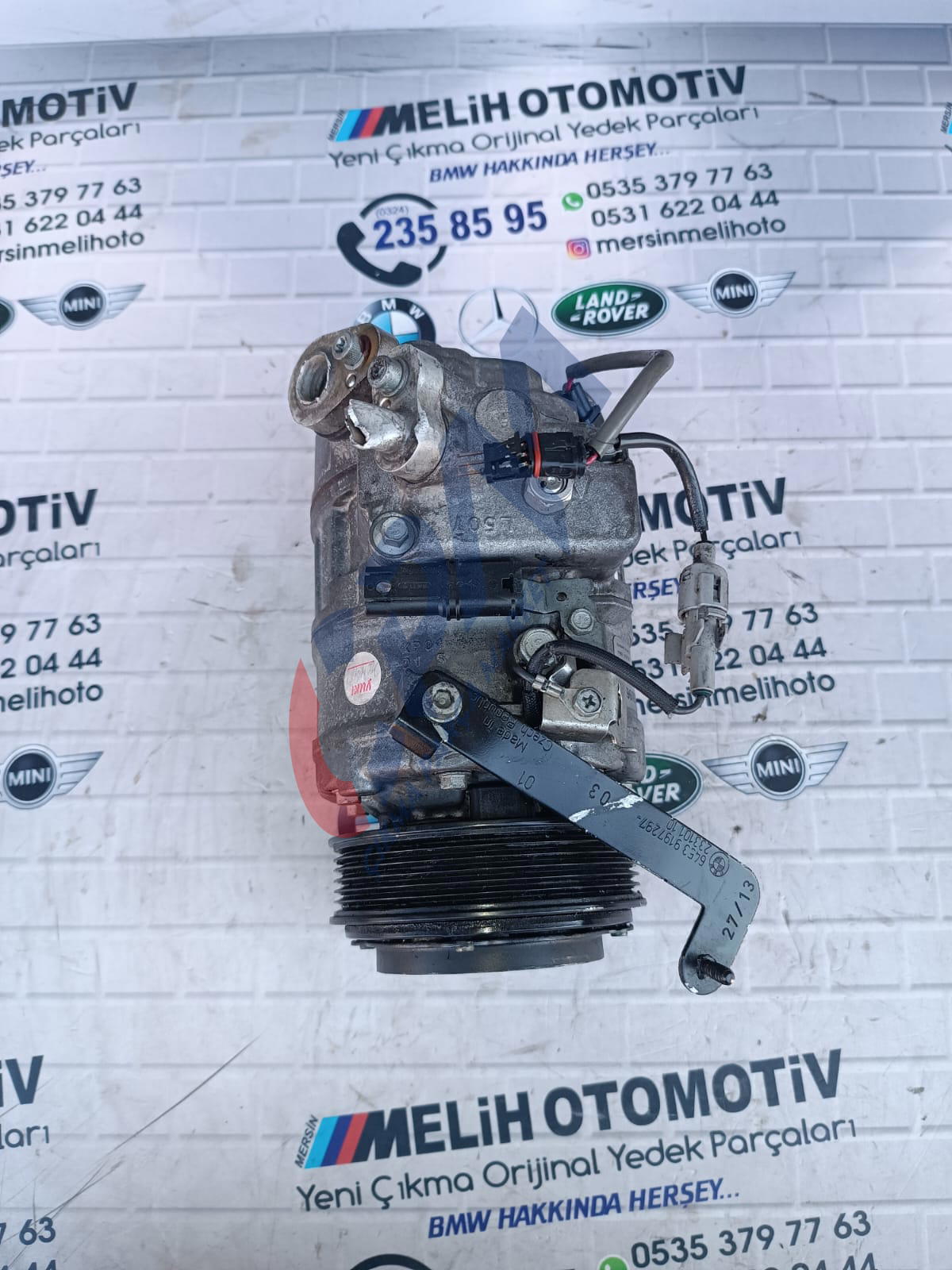 BMW ÇIKMA F10 F20 F30 N20 KLİMA KOMPRESÖRÜ 7SBU17A 9399059