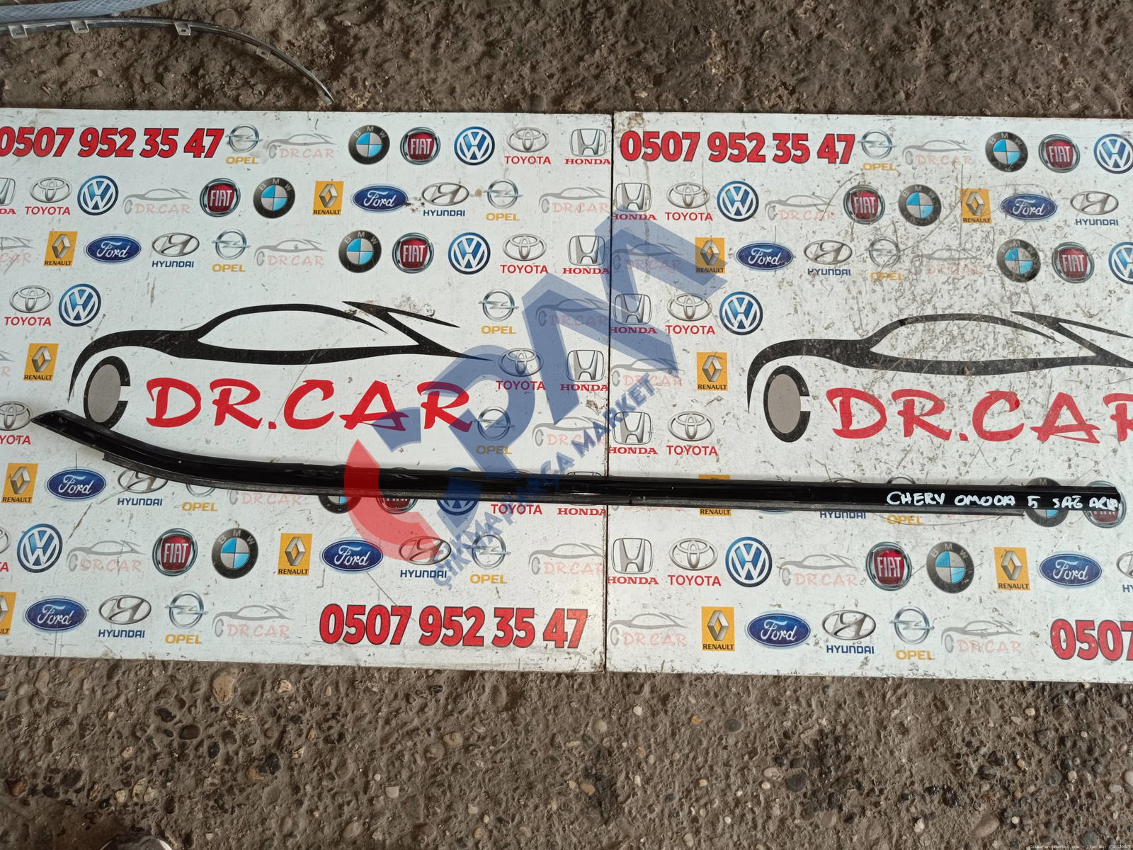 Chery Omada 5 Sağ Arka Cam Dış Sıyırıcı Fitili QR249 F01