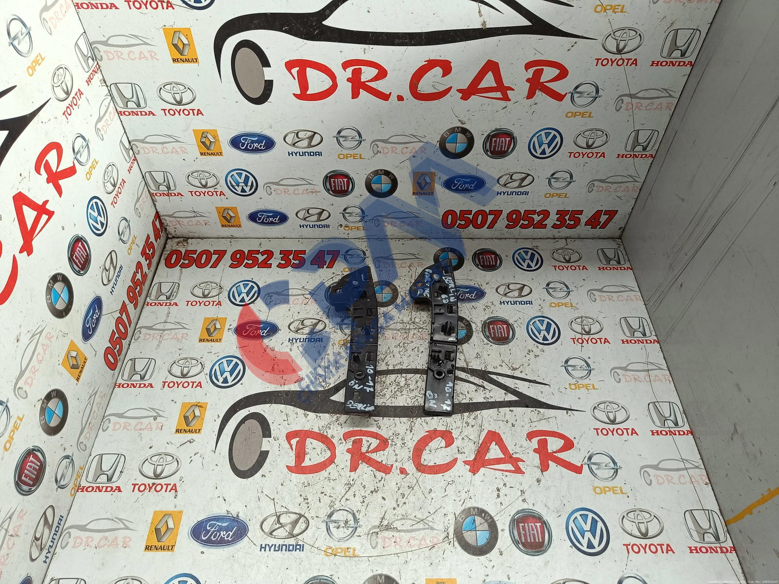 Citroen Berlingo  Partner Ön Tampon Braketi 9680546880