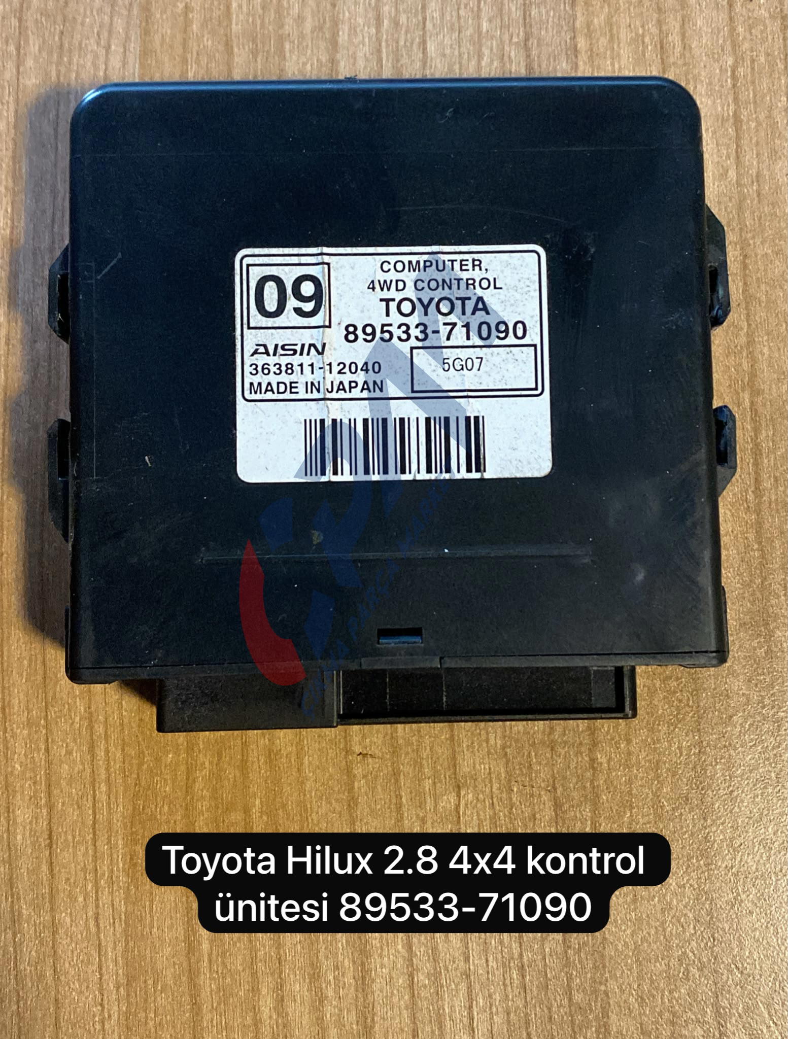 TOYOTA HİLUX 2.8  4×4 KONTROL ÜNİTESİ TEL:05326000379