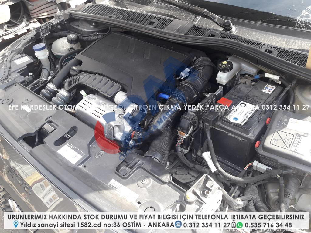 peugeot 208 1.2 benzinli 130hp çıkma motor (2020 2024 model arası)