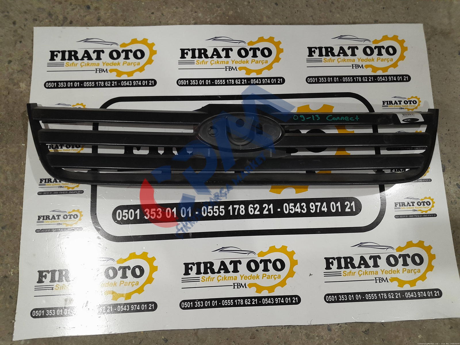 Ford Connect Ön Panjur 9T168150