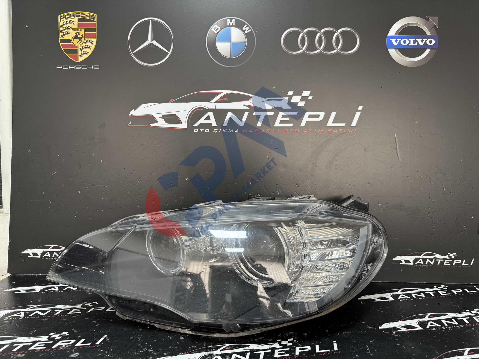 BMW X6 X5 adaptif Sol Ön Far