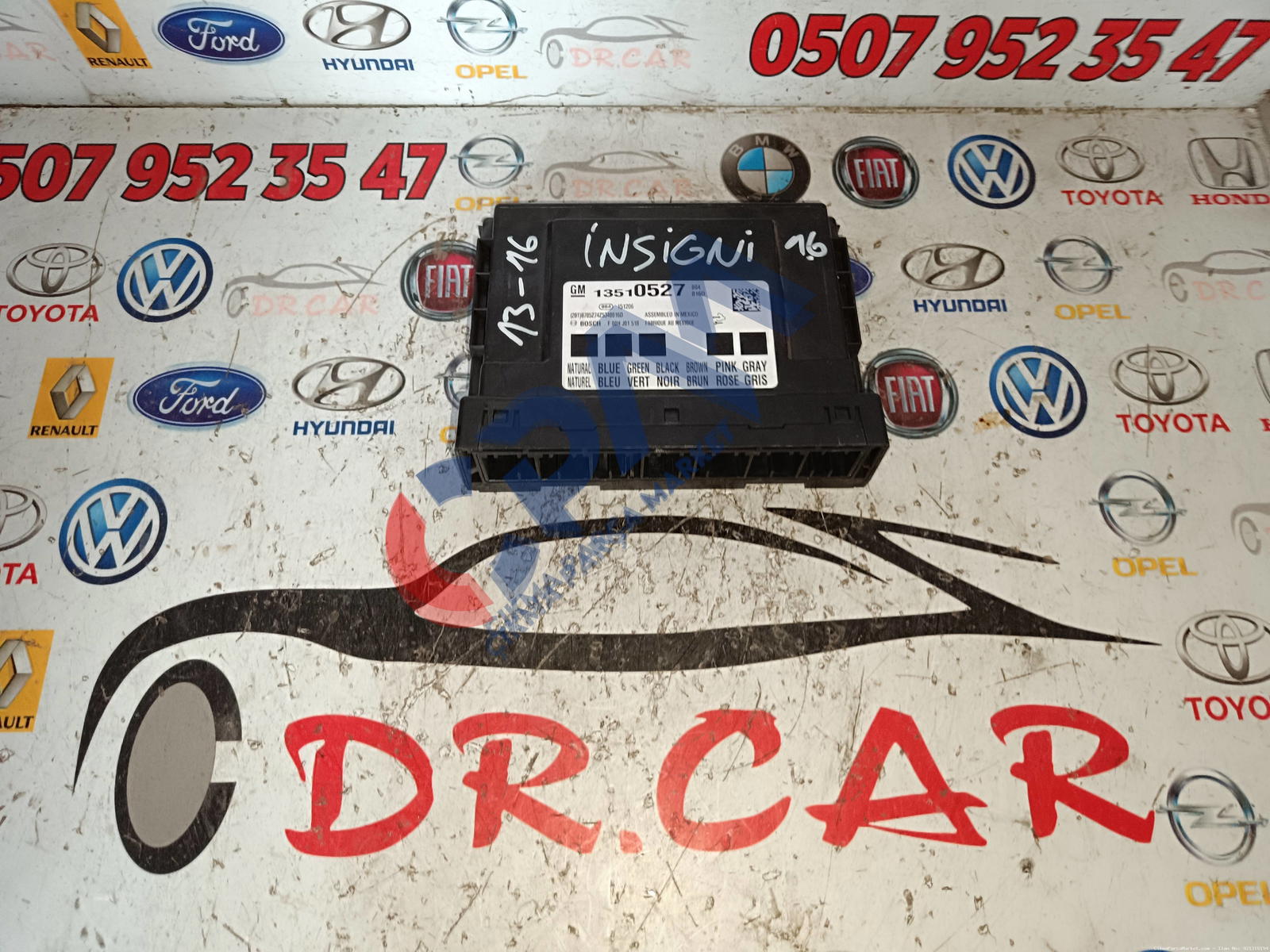 2013 2016 Opel insignia 1.6 Elektronik Modül 13510527