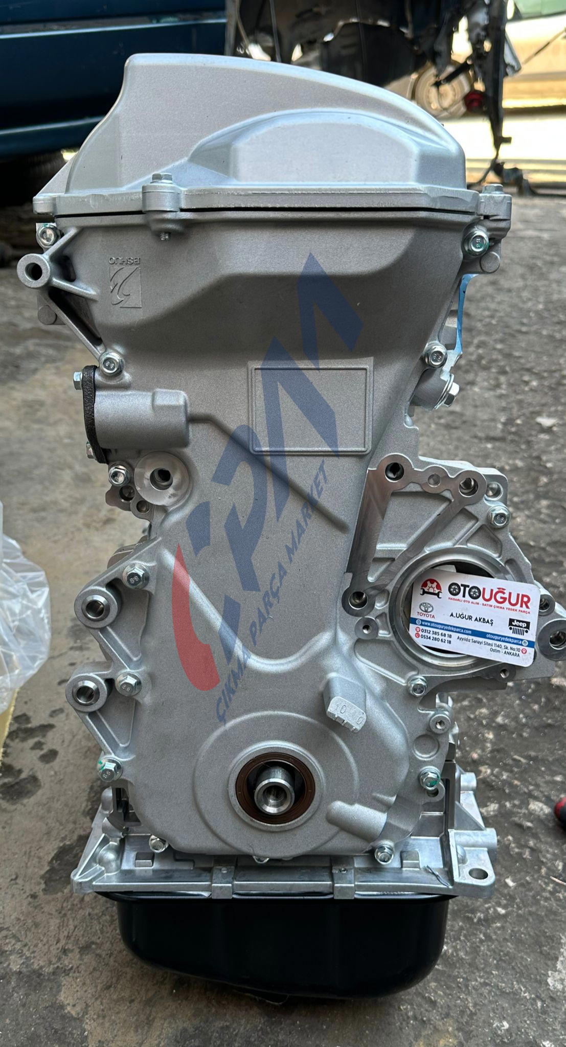 2001 2007 MODEL TOYOTA COROLLA 1.8 BENZİNLİ 1ZZ ORJİNAL SIFIR MOTOR
