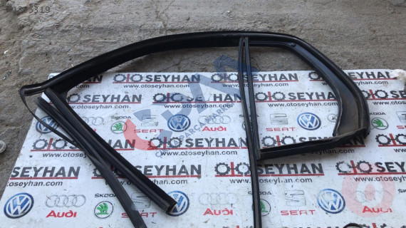 vw golf 5 sol arka kapı cam çerçeve fitili