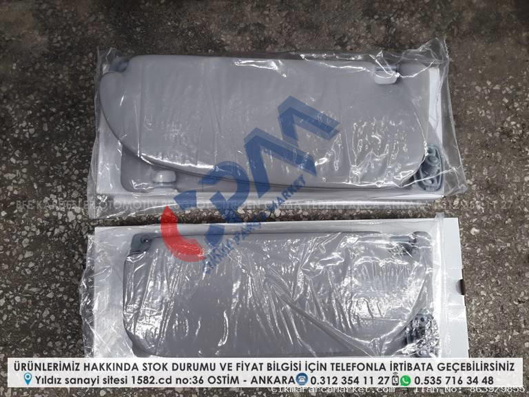 peugeot 206 ithal muadil güneşlik takımı