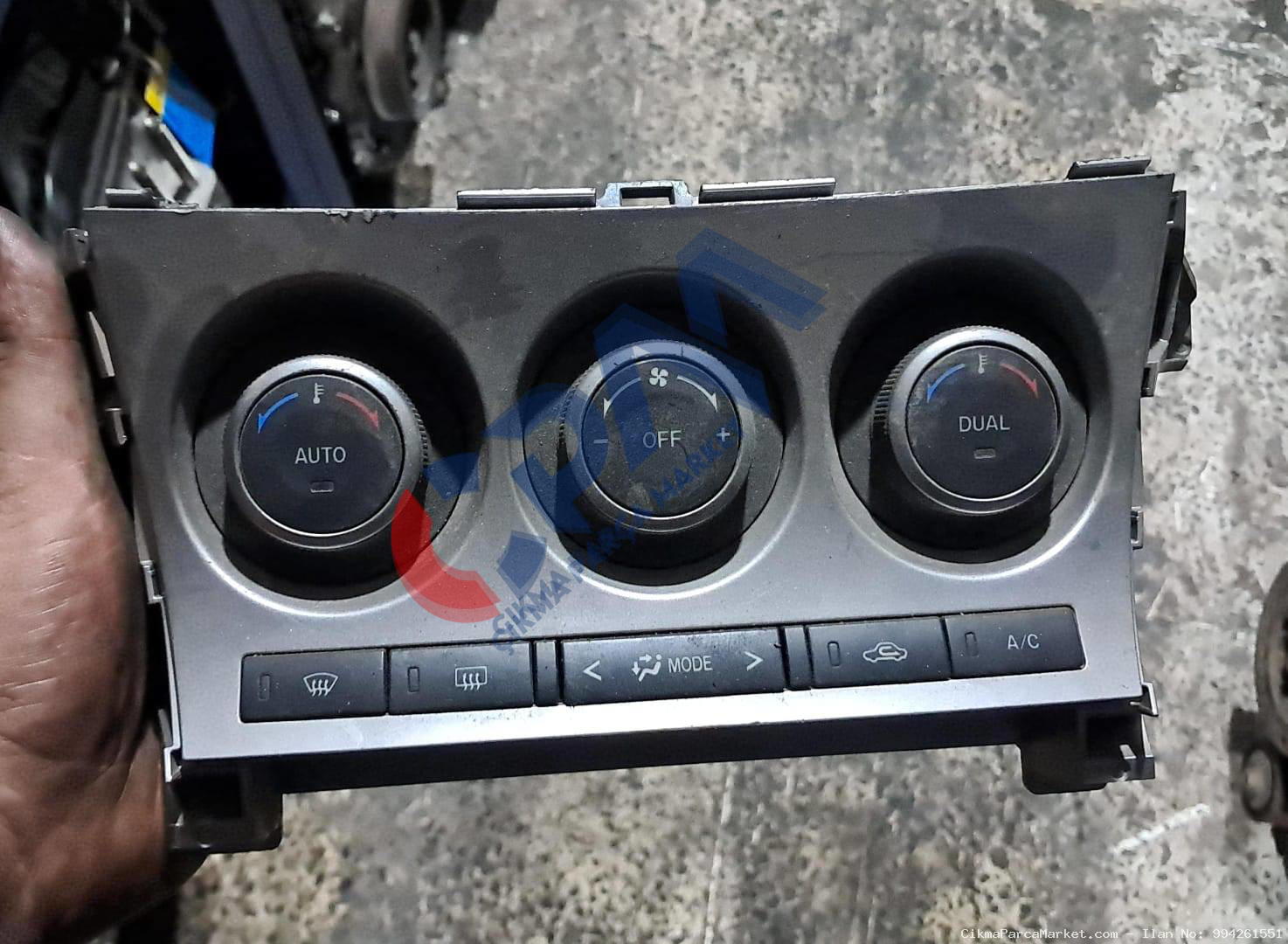Mazda 3 Kalorifer Kontrol Paneli