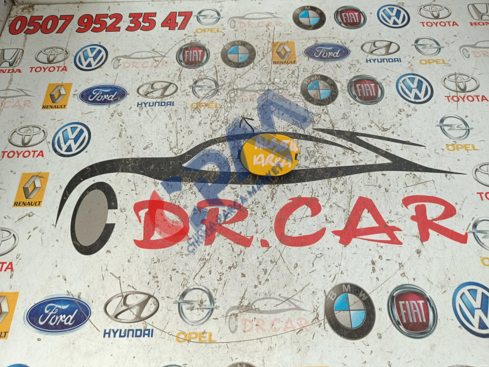 Fiat Albea Arka Çeki Kapağı 7353017251
