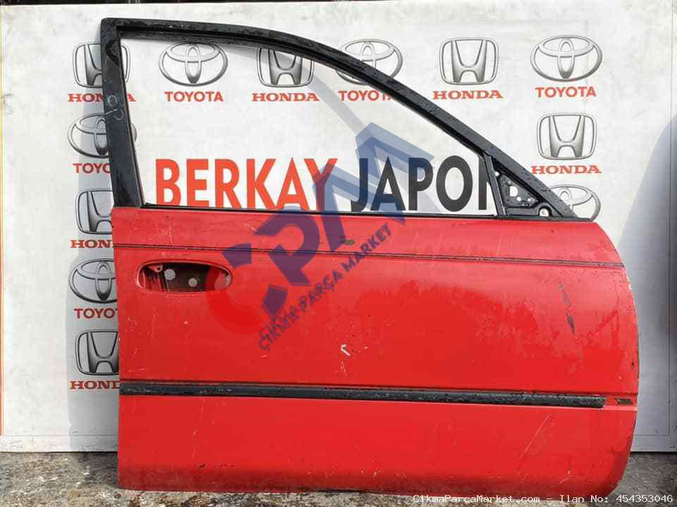 1993 1998 Ae101 Toyota Corolla Orjinal Sol Ön Çıkma Kapı