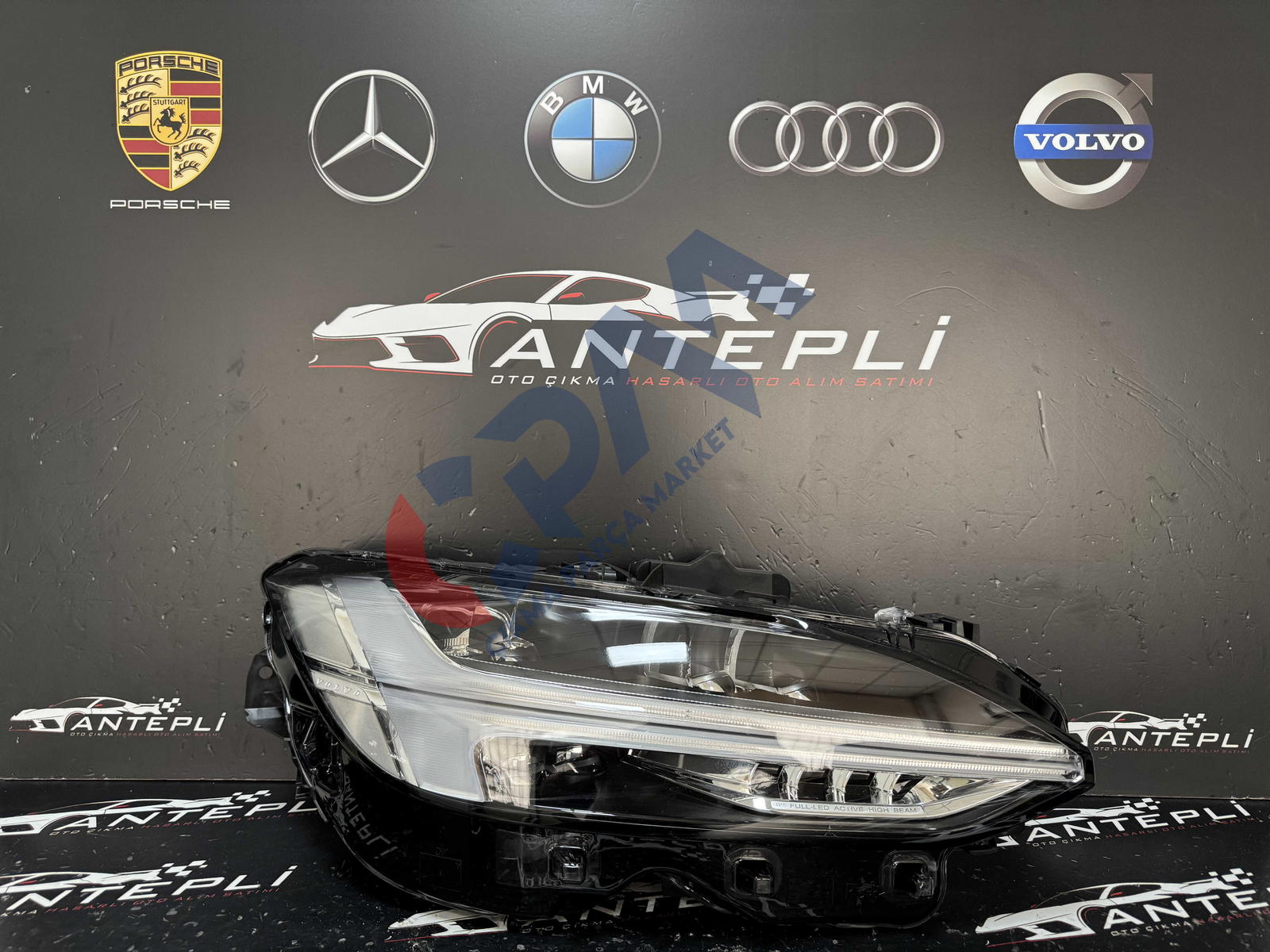 Volvo S90 2 beyinli modeli Sağ Ön Far