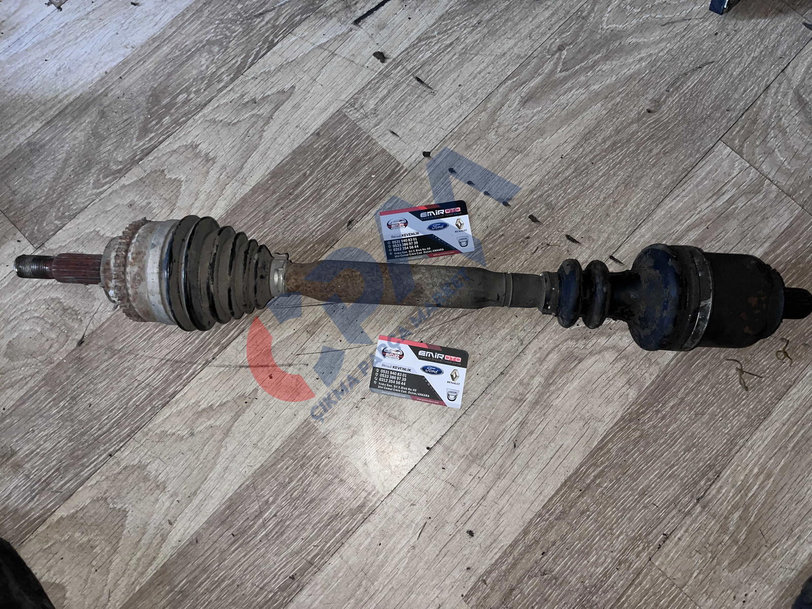 RENAULT SCENİC 1 SOL AKS KOMPLE