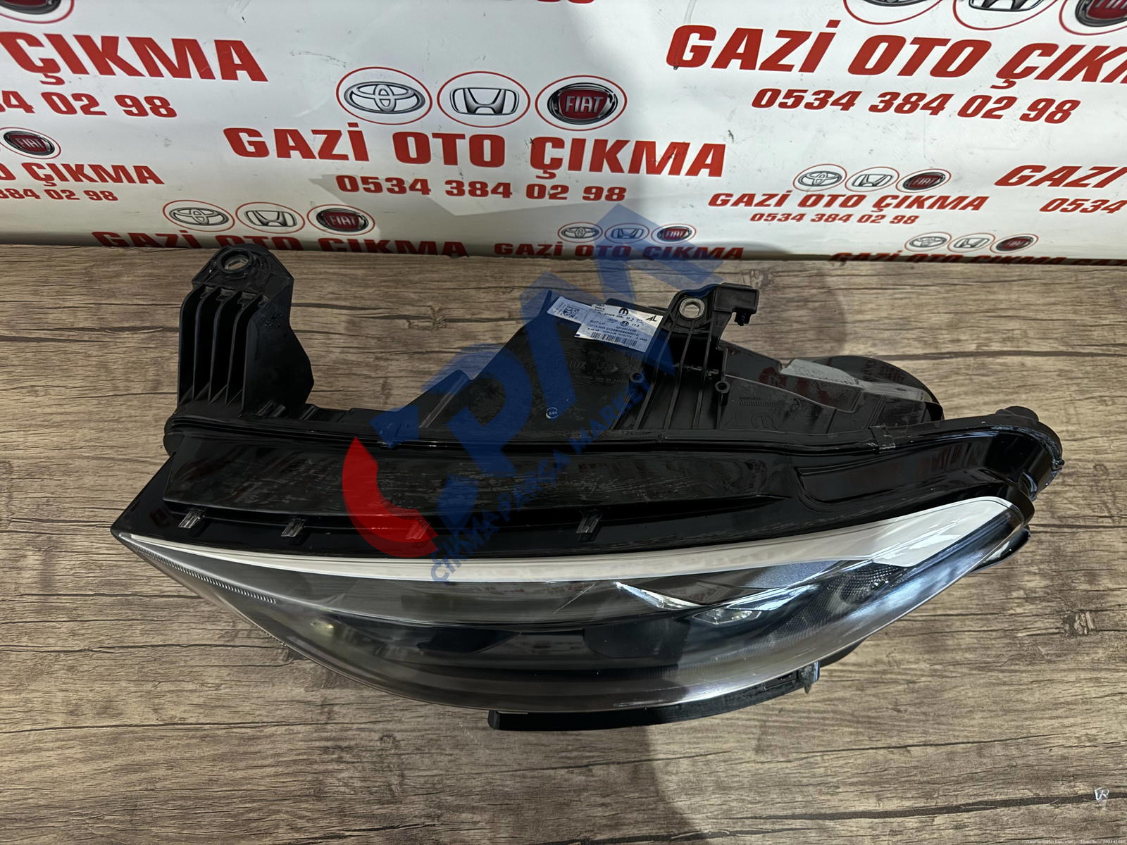 2019 2023 Fiat Egea Çıkma Orjinal Ledli Mercekli Sol Far
