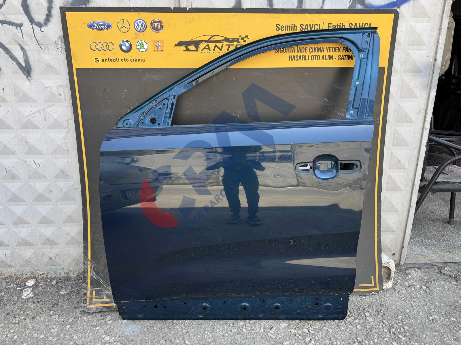 Togg T10X Gemlik mavisi Sol Ön Kapı