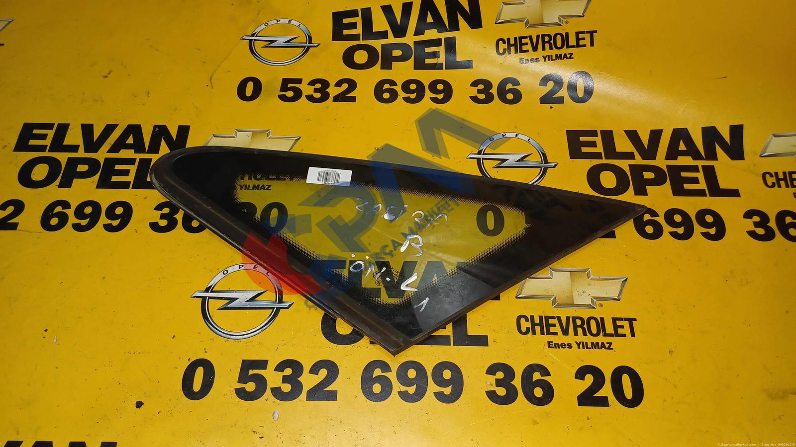 2002 2008 Opel Zafira Çıkma Kelebek Camı