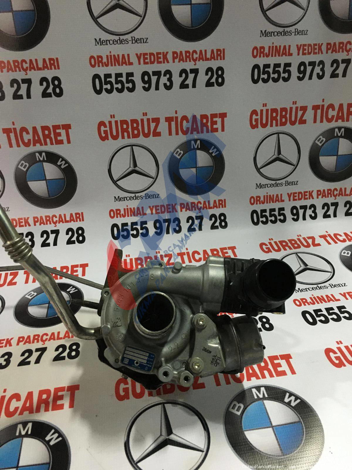 MERCEDES W205 C200D R9M MOTOR TURBO ORJİNAL