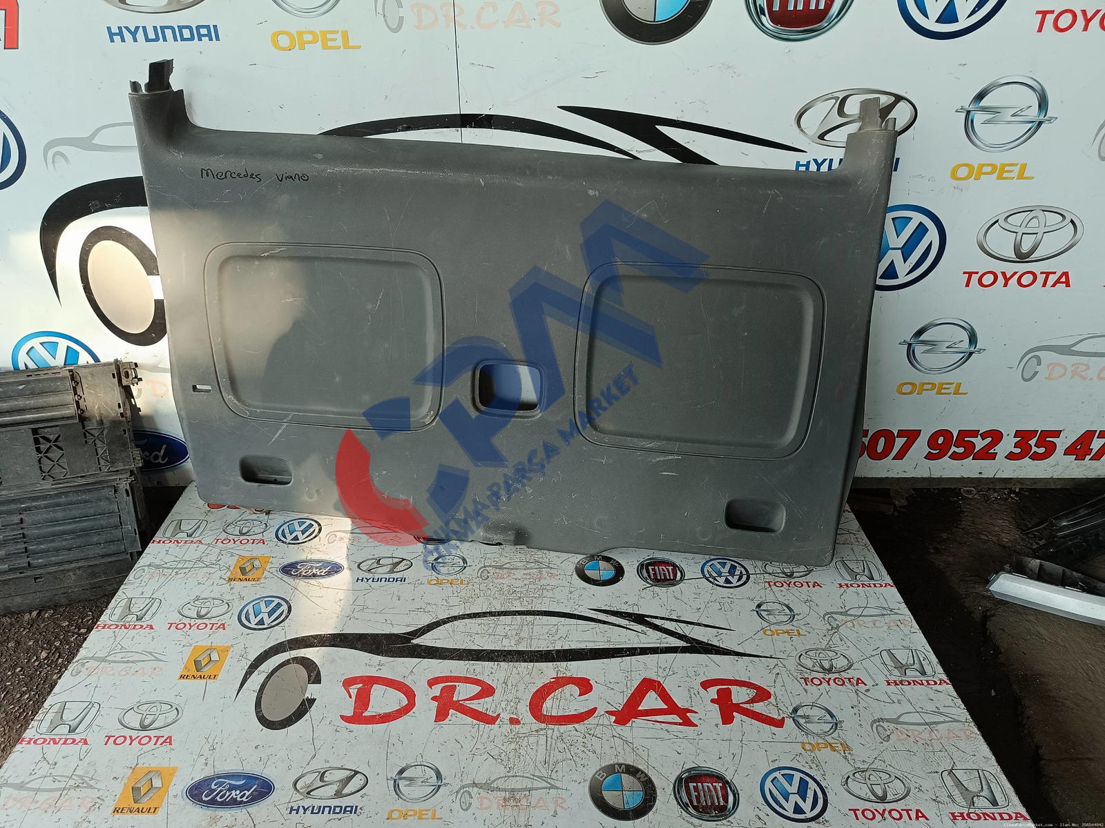 2003 2009 Mercedes Viano İç Bagaj Kaplaması P0087336