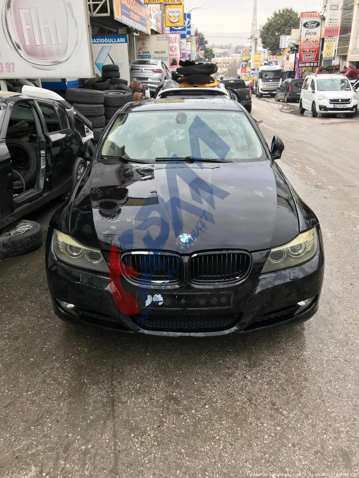 BMW E90 LCİ ÖN KAPUT ÖN PANEL RADYATÖR SET KOMPLE ORJİNAL