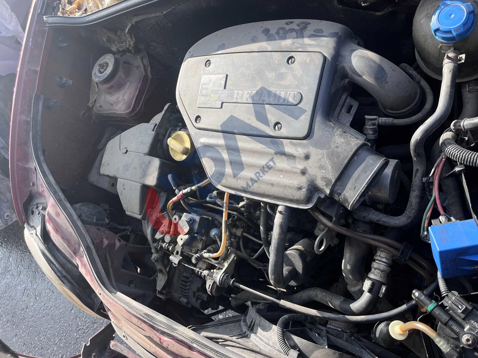 Renault Kangoo 1.9 Komple Motor