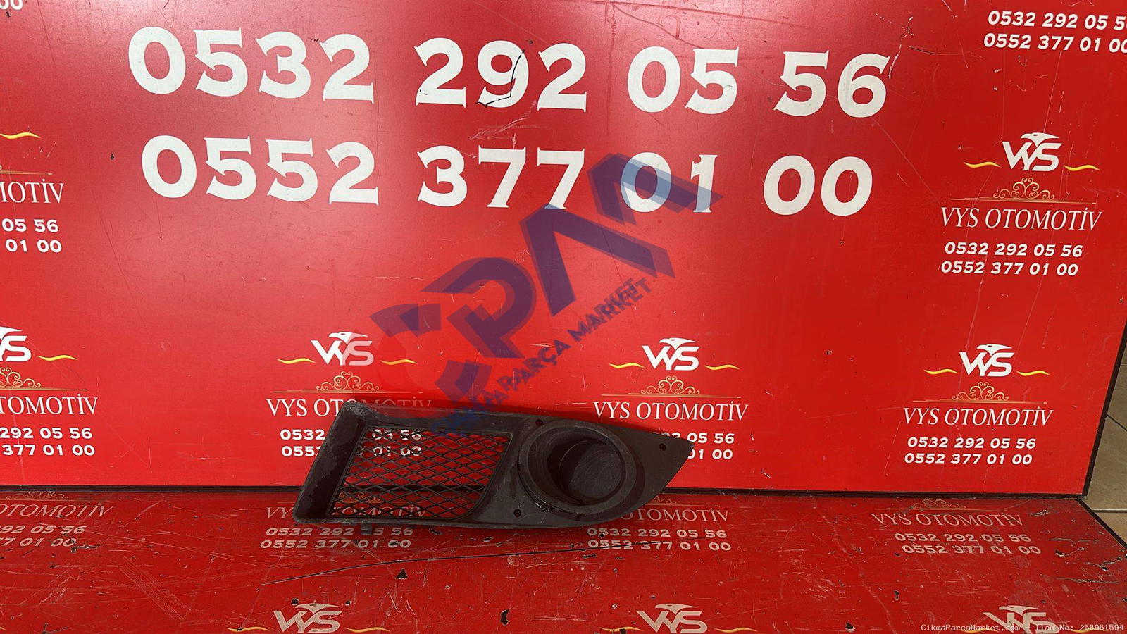 2006 2010 Fiat Doblo 2 Sissiz Sol Sis Farı Çerçevesi